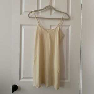 Like new Anthropologie off white slip